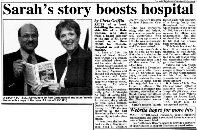 Sale and Altrincham Messenger Report