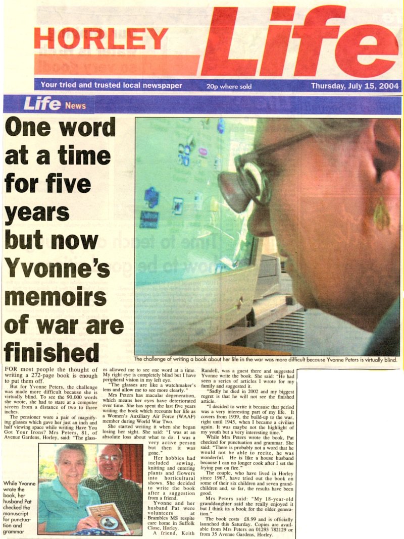 Horley Life, July 15th 2004, Page 3