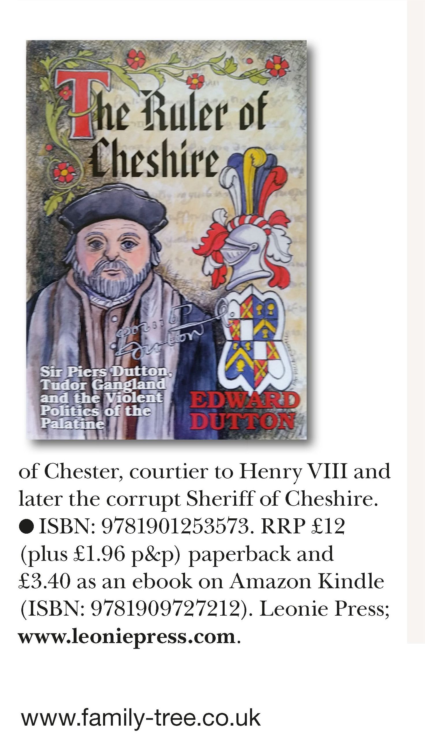 A review by Karen Clare in the April 2016 edition of Family Tree magazine.