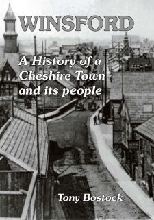 The image of the book cover of Winsford - A History of a Cheshire Town and its People by Tony Bostock, published by Léonie Press