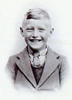 Colin Russell, aged 8